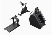 Low Poly Gym Equipments, an Object 3D Model by Artem Varnitsin (Thumbnail 4 of 6)