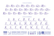 Demon Stars Typeface, a Blackletter Font by alit design (Thumbnail 12 of 20)