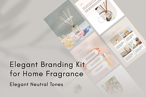 Home Fragrance Instagram Templates, a Social Media Template by batang