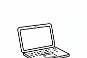 Bundles Remote Outline Icons, an Outline Icon by adenpinkstore (Thumbnail 12 of 18)