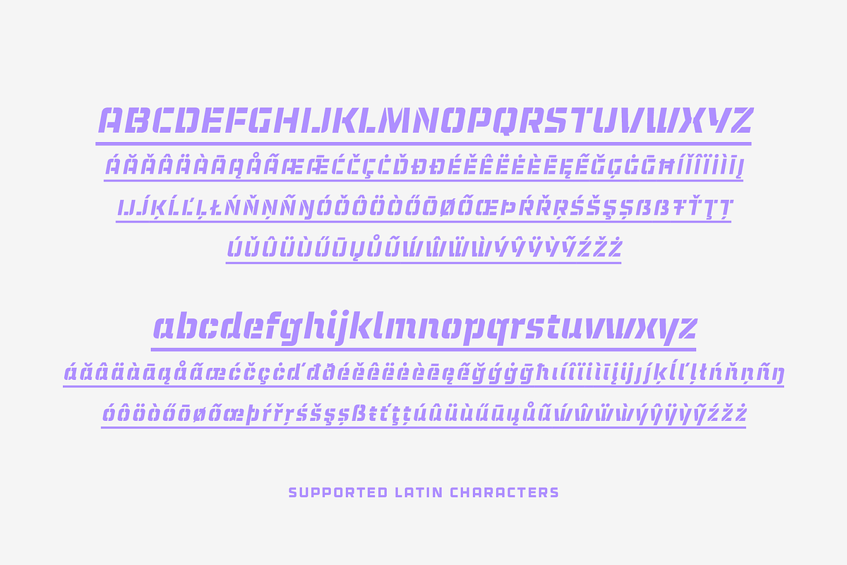 Lokoxi Stencil - Full Family, a Sans Serif Font by Anfound Type (Photo 2 of 14)