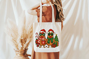 Christmas Chicken PNG, an Illustration by Daily.Designs (Thumbnail 4 of 5)