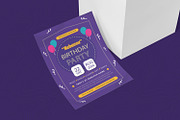 Rebecca Purpleist Birthday Invitatio, an Invitation Template by Esensifiksi.studio (Thumbnail 2 of 2)