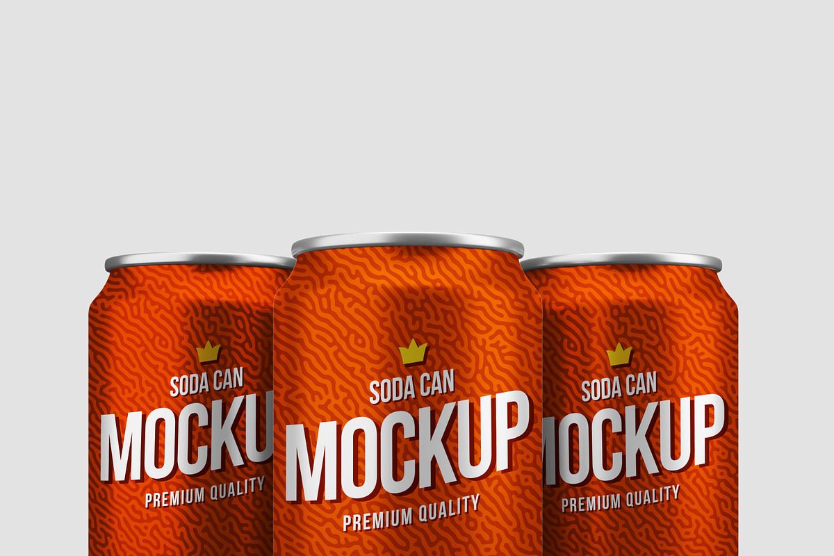 Realistic Soda Can Mock-up, a Print Template by Propex (Photo 15 of 19)