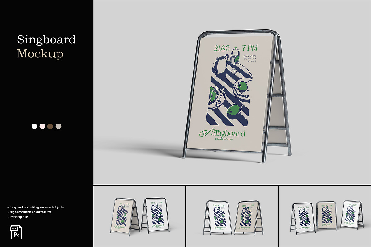 Singboard Mockup, a Product Mockup by Design Source_ (Photo 1 of 5)