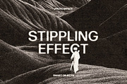 Stippling Photo Effect, a Layer Style Add-On by Design Squad (Thumbnail 1 of 5)