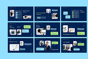 Navy Corporate Pitch Deck PowerPoint, a Presentation Template by Neermana (Thumbnail 3 of 5)
