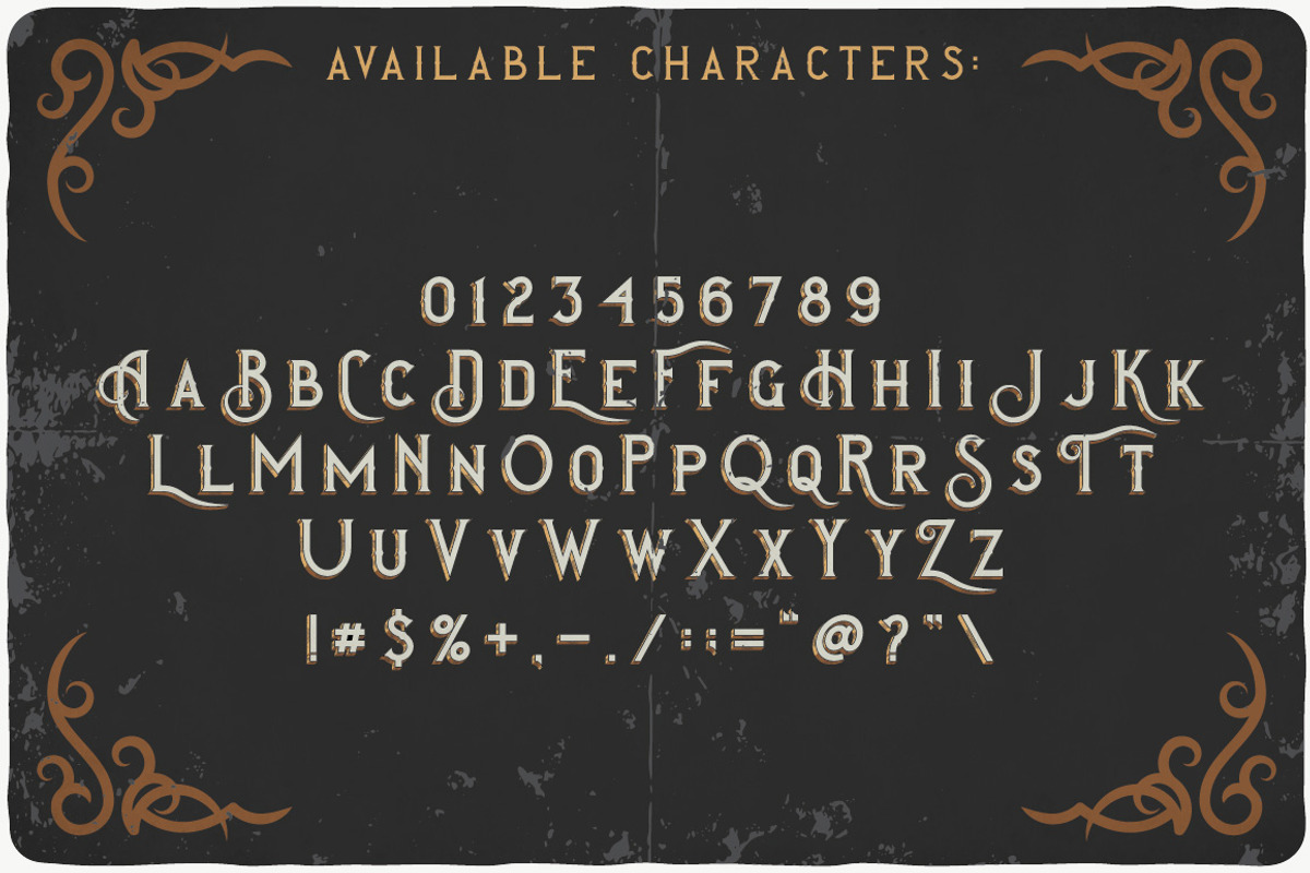 Vintage Fonts Bundle, a Font by VozzyStock (Photo 23 of 29)
