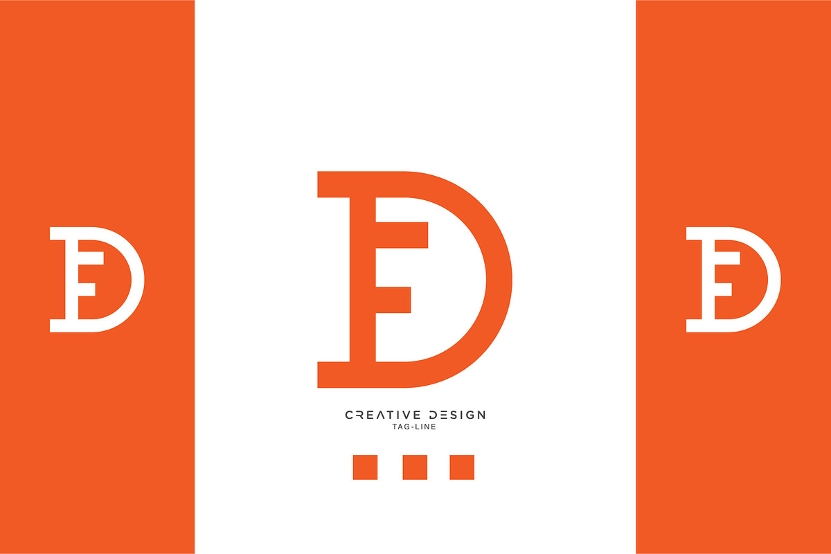 DF or FD logo template, a Branding & Logo Template by design_proleague