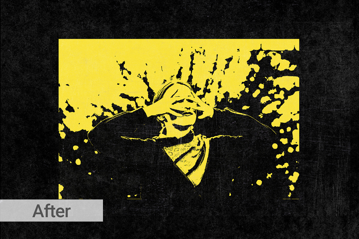 Threshold Halftone Photo Effect, a Layer Style Add-On by graphypix (Photo 7 of 13)