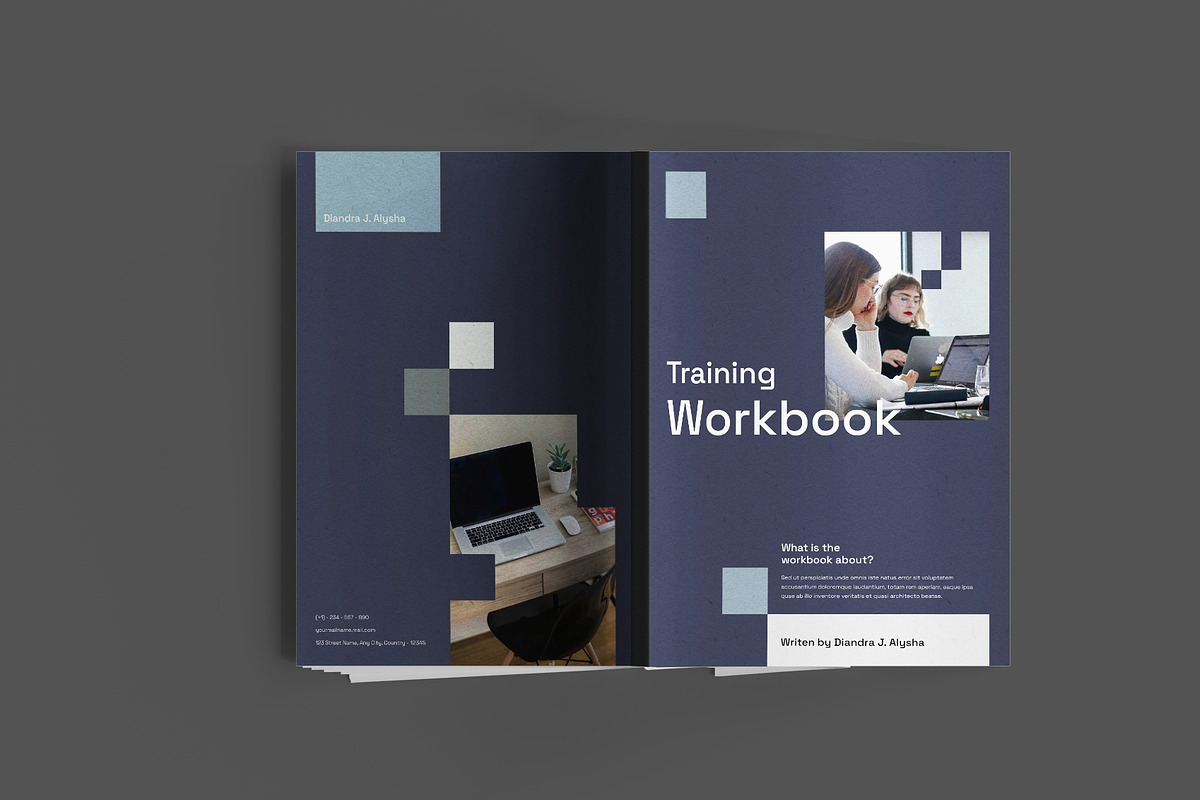 Corporate Training Workbook, a Brochure Template by Neermana (Photo 10 of 10)