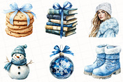 Frosty Christmas Clipart, an Illustration by OK Design (Thumbnail 5 of 5)