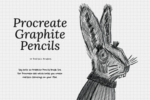 Procreate Graphite Pencils Set