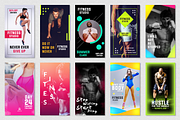 Fitness Social Media Kit, a Social Media Template by Jaisivakumar (Thumbnail 9 of 12)