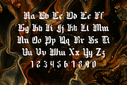 Triggers, a Blackletter Font by takoliko (Thumbnail 3 of 11)
