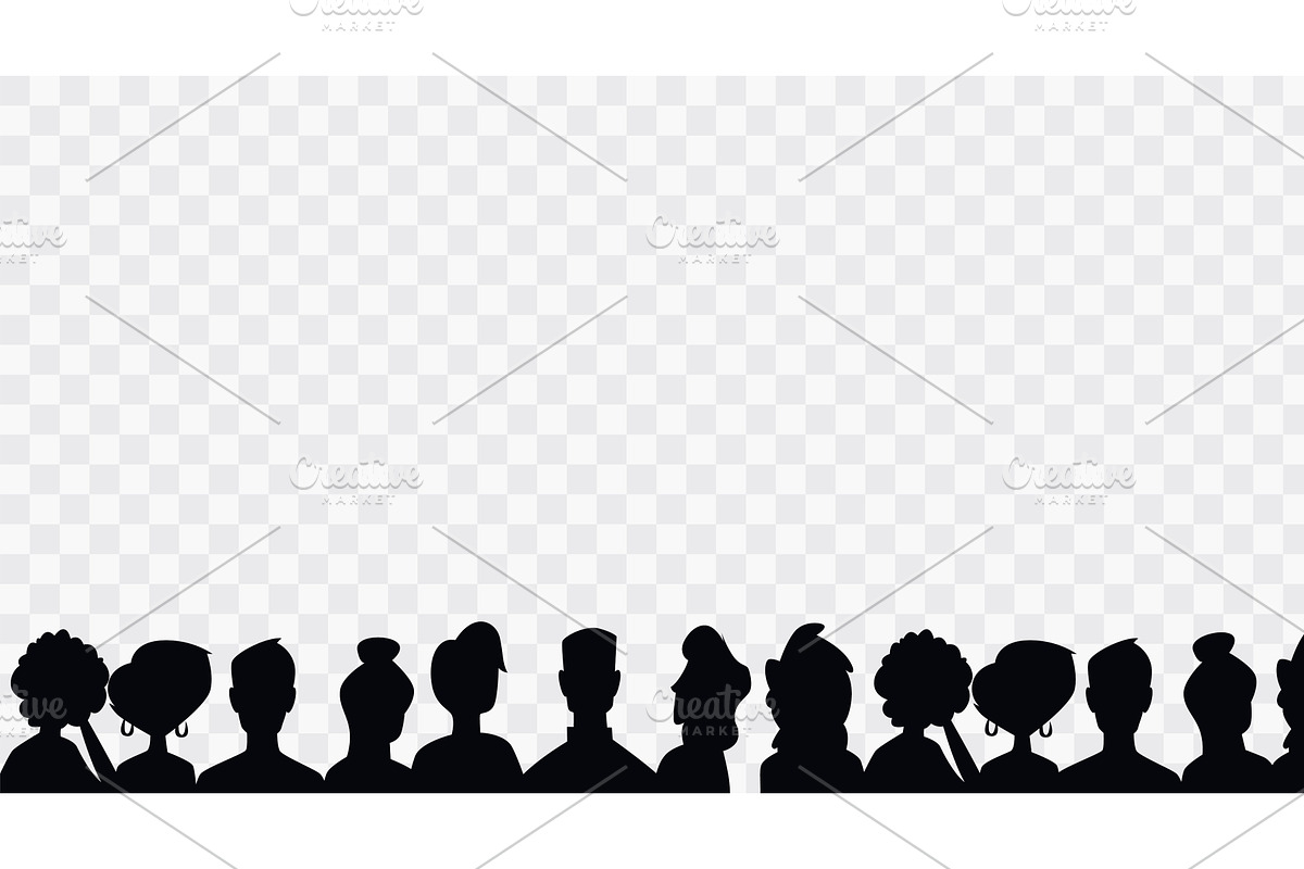 Audience. theatre visitors back view, a Person Illustration by Onyx