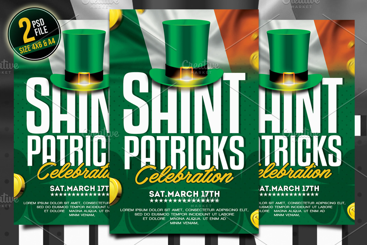 Saint Patrick's Day Flyer, a Flyer Template by AyumaDesign (Photo 1 of 4)