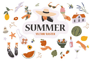 Summer Clipart Collection
