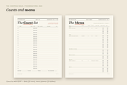 Thanksgiving Hosting Planner PDF, a Stationery Template by KnightWipers (Thumbnail 5 of 10)