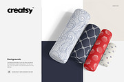 Bolster Pillow Many Sizes Mockup Set, a Household Mockup by creatsy2 (Thumbnail 7 of 9)
