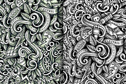 Electric Cars Graphics Patterns, a Decorative Illustration by BALABOLKA (Thumbnail 3 of 6)