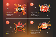 Black Friday 3D Icons, an Object 3D Model by Rakata Studio (Thumbnail 2 of 7)