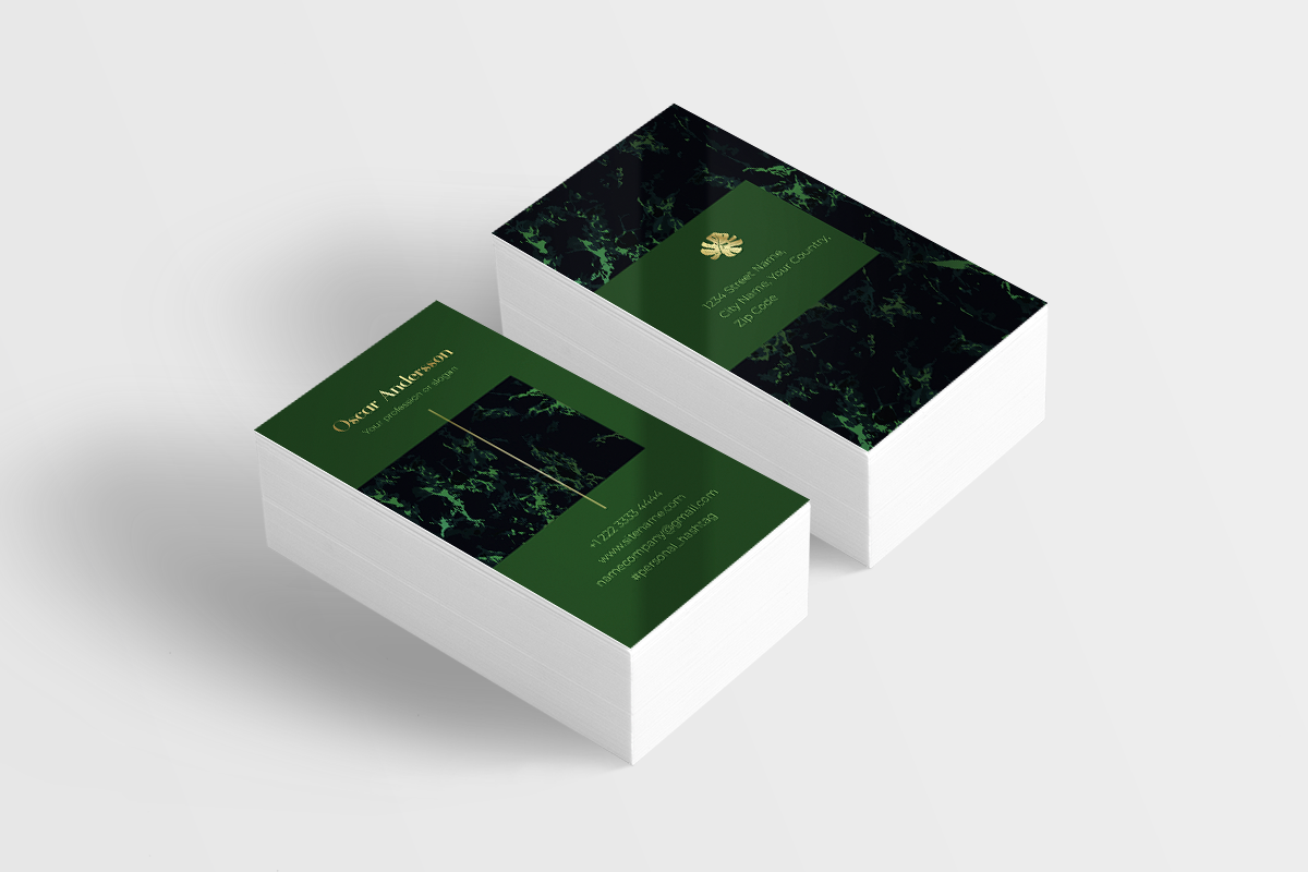 3 Business Card Template & Mockup, a Business Card Template by ARg Design (Photo 8 of 9)