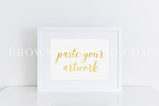 A4 Clean frame mockup bundle (44), a Print Template by BrownLeopard (Thumbnail 10 of 10)