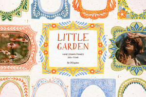Little Garden | Frames Clipart