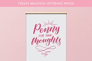 Rosie - Procreate Lettering Brush, a Brush Add-On by Sasha Hickson (Thumbnail 4 of 5)