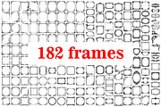 Vintage frames, a Pattern Graphic by LineworkStock (Thumbnail 1 of 12)