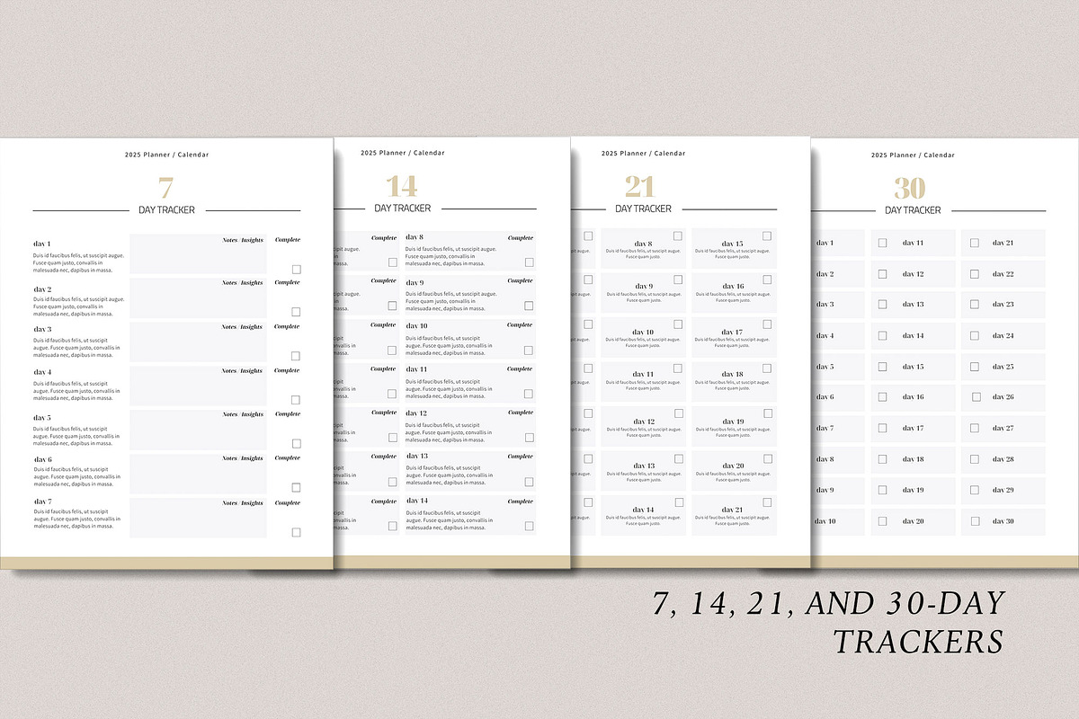 2025 Canva Planner, Monthly Calendar, a Magazine Template by 3.14&Co (Photo 7 of 10)