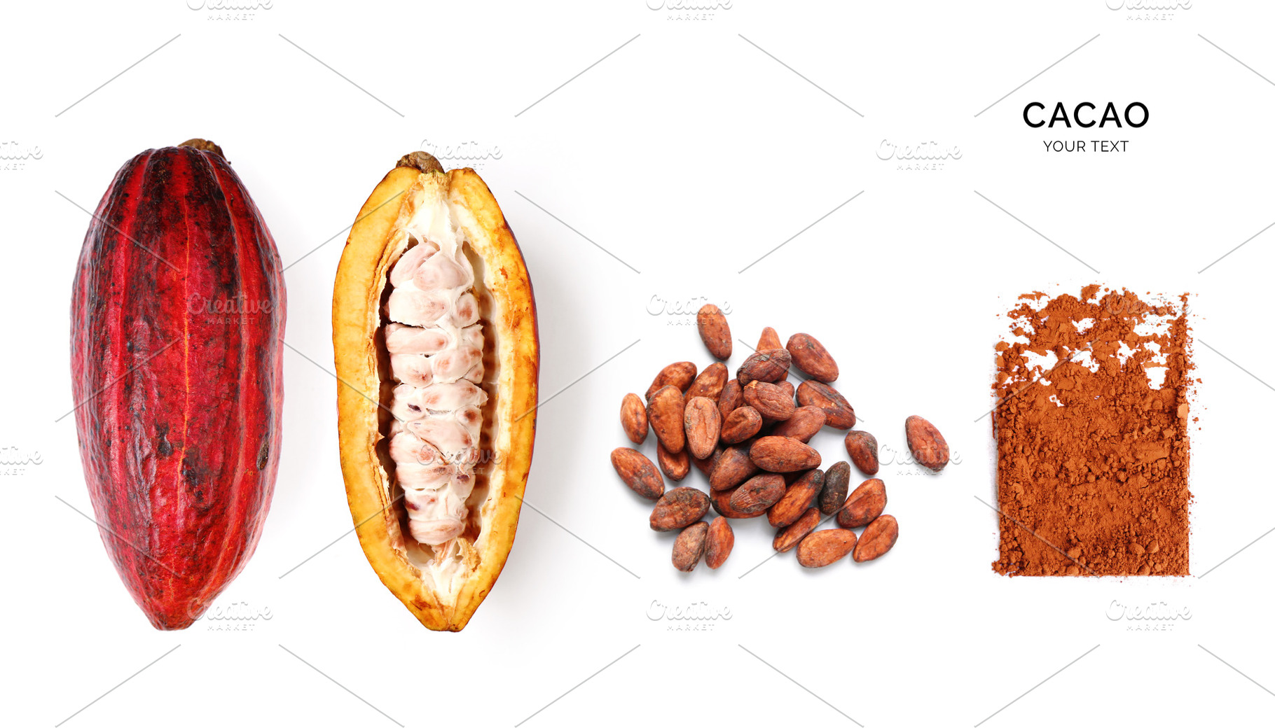 Cacao featuring agriculture, aroma, and background, a Food & Drink Photo by StudioPhoto