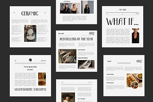 NEWSPAPER SOCIAL MEDIA CANVA PACK