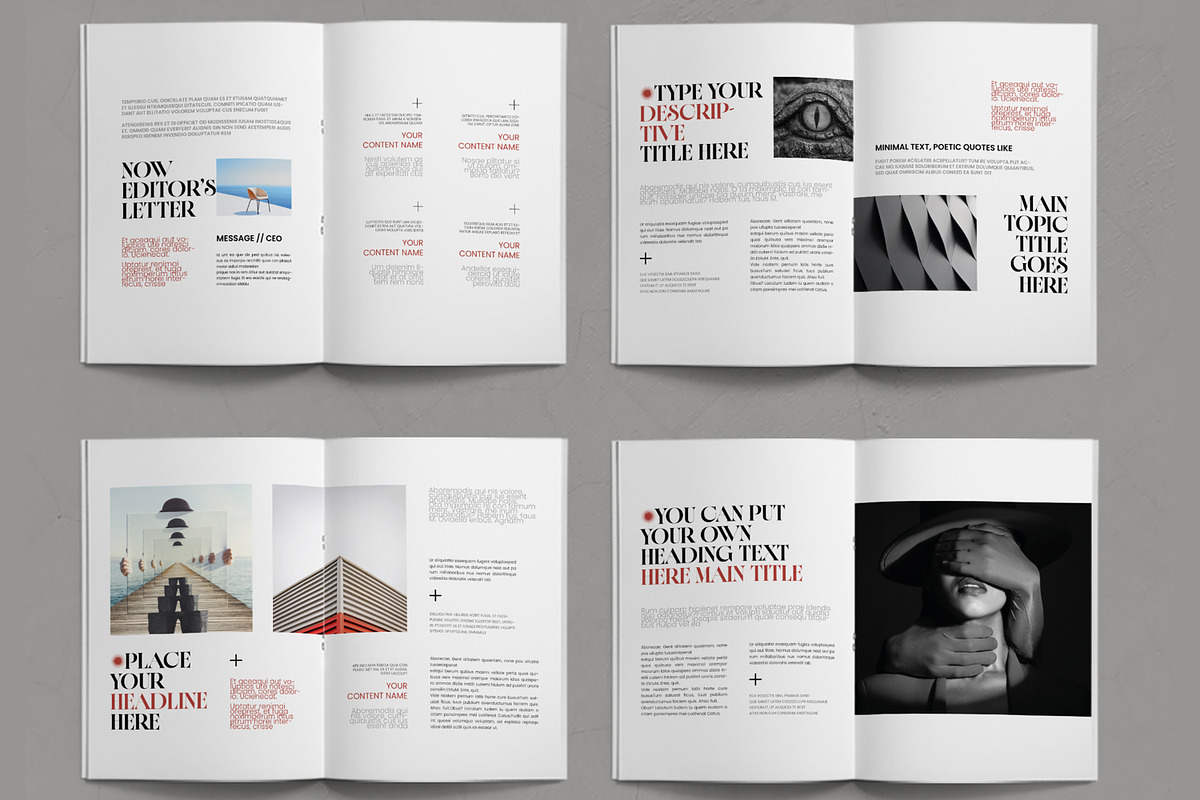 Book Layout Template