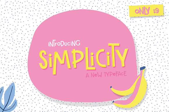 Simplicity Font preview 8