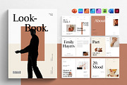 Minimalist Lookbook Template, a Magazine Template by DesignCrest (Thumbnail 1 of 15)