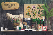 Watercolor Alchemy Medicinal Herbs, an Illustration by Fluffy Unicorn (Thumbnail 7 of 10)
