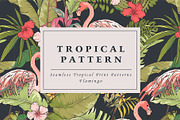 Tropical flower pattern, a Pattern Graphic by Graphic Box (Thumbnail 5 of 8)