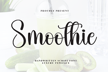 Smoothie | Script Font