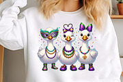 Funny Coquette Goose Mardi Gras, an Illustration by designcity5 (Thumbnail 1 of 9)