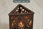 Tealight Holder, Xmas Table Centerpi, a Graphic by AtacanDigital (Thumbnail 4 of 10)