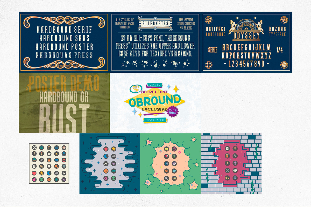 Season 2 Artifact Font Collection, a Sans Serif Font by Artifact Bazaar (Photo 9 of 9)