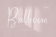 Ballroom, a Script Font by sabrcreative (Thumbnail 1 of 8)