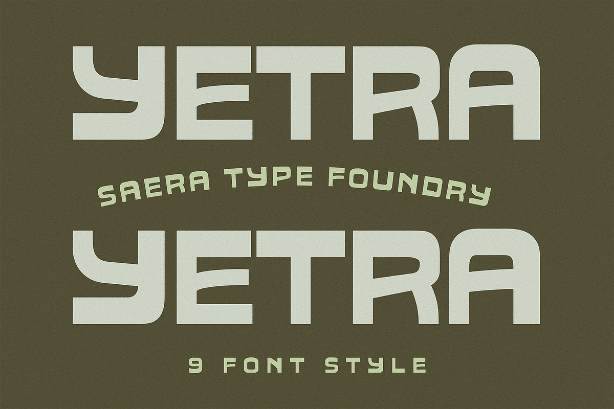 SAE YETRA - Artisan Sans & Serif, a Slab Serif Font by Saera Type (Photo 15 of 19)