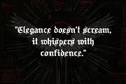 Frostbane - Gothic Blackletter Font, a Blackletter Font by HipFonts (Thumbnail 8 of 9)