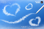 Clouds Procreate Brushes, a Brush Add-On by Andrew Skoch Design (Thumbnail 4 of 10)