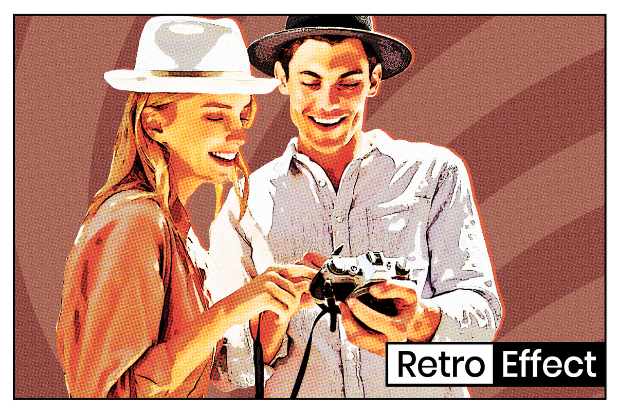 Retro Poster Effect, an Action Add-On by PSD Action (Photo 1 of 7)