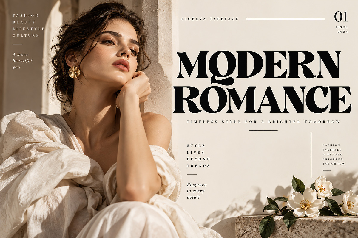 Ligerva, a Serif Font by Wow Magic (Photo 4 of 5)