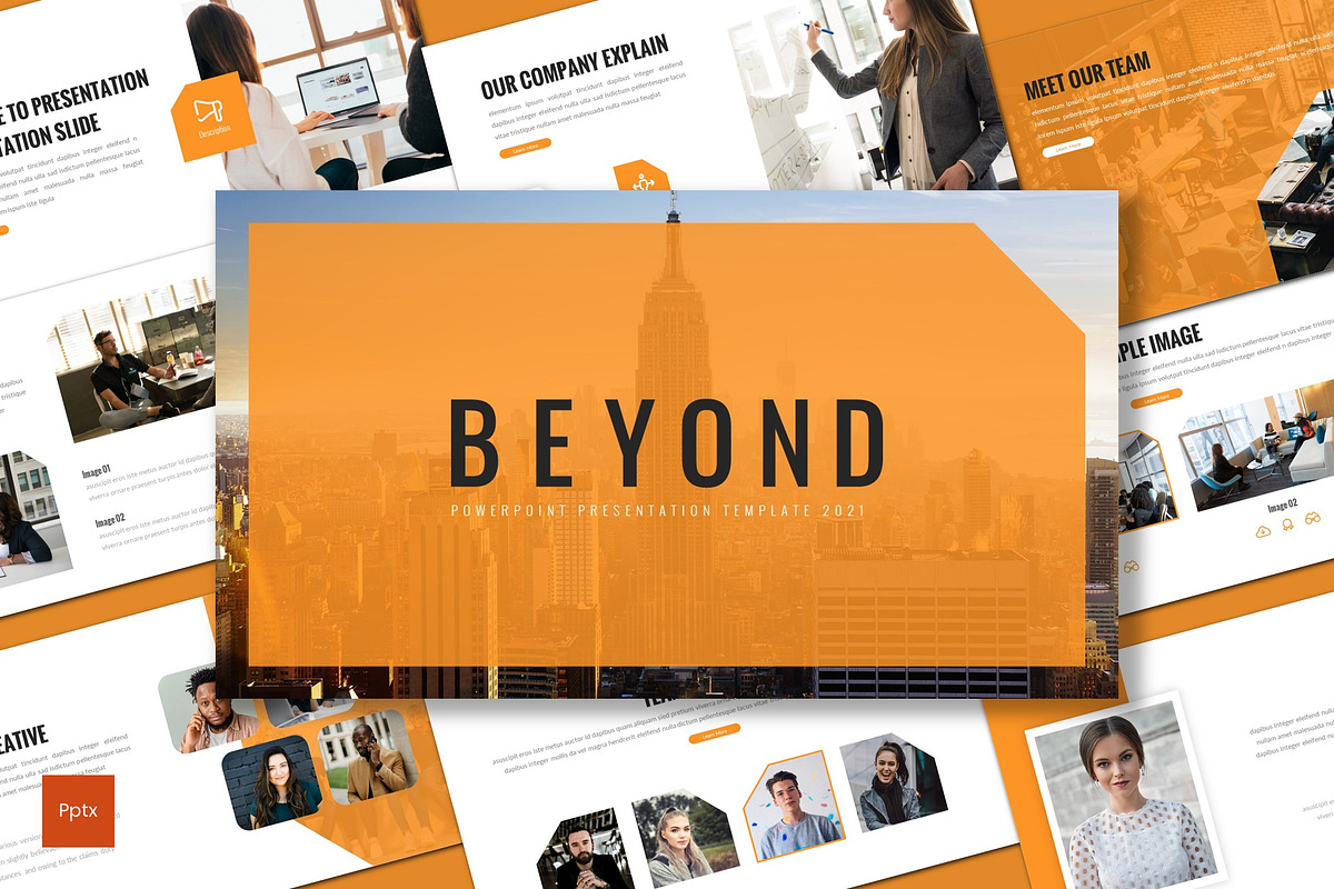Beyond - Powerpoint Template, a Presentation Template by inspirasign (Photo 1 of 4)